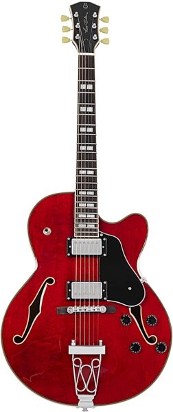 Sire Larry Carlton H7F Electric Guitar, Red, Action Position Back