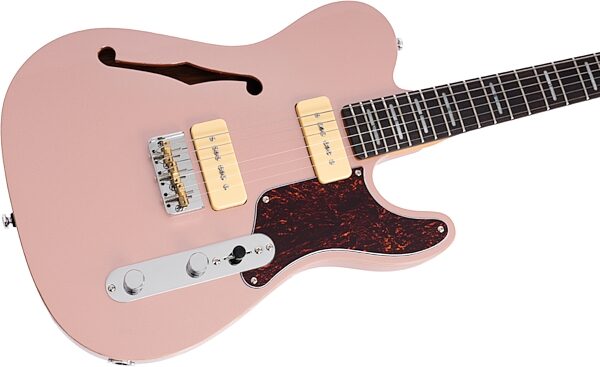 Sire Larry Carlton T7TM Electric Guitar, Rose Gold, Action Position Back