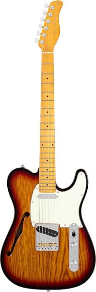 Sire Larry Carlton T7TV Electric Guitar, 3-Tone Sunburst, Action Position Back