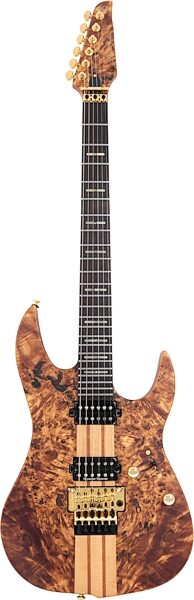Sire Larry Carlton X10 Electric Guitar (with Gig Bag), Natural Satin, Action Position Back