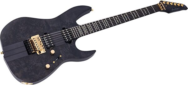 Sire Larry Carlton X10 Electric Guitar (with Gig Bag), Transparent Black Satin, Action Position Back