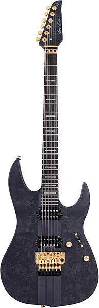 Sire Larry Carlton X10 Electric Guitar (with Gig Bag), Transparent Black Satin, Action Position Back