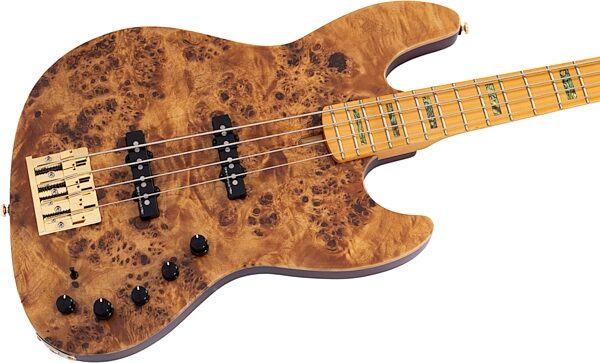 Sire Marcus Miller V10 Electric Bass, Natural Satin, Action Position Back