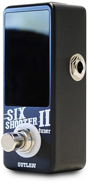 Outlaw Effects Six Shooter Tuner Pedal, View