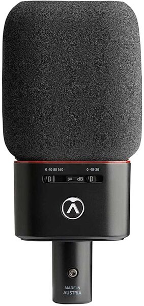 Austrian Audio OC18 Condenser Microphone Studio Set, Black, With Windscreen