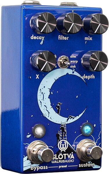 Walrus Audio Slotva Multi-Texture Reverb Pedal, New, Action Position Back