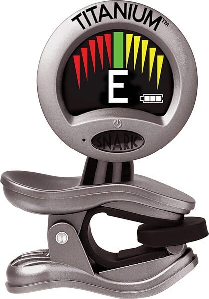 Snark ST-8T Titanium Rechargeable Clip-On Tuner, New, Action Position Back