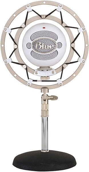 BLUE Snowball Condenser USB Microphone Package, On Optional Blue Ringer Shockmount