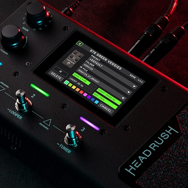 HeadRush MX5 Multi-Core Amp and Effects Modeler, New, Action Position Back