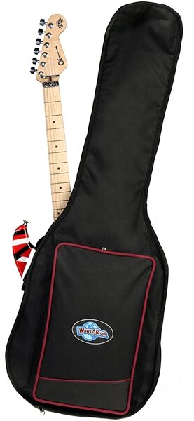 World Tour Padded Electric Guitar Gig Bag, With a Guitar Inside