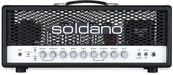 Soldano SLO-100 Guitar Amplifier Head (100 Watts), Black, Main