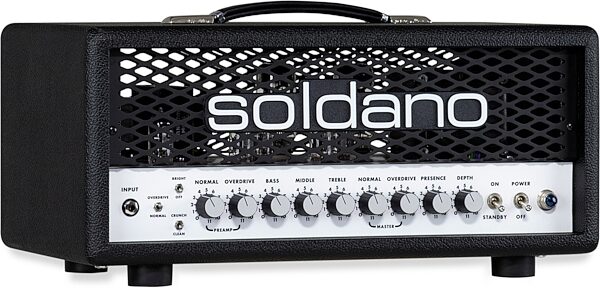 Soldano SLO-30 Guitar Amplifier Head (30 Watts), Black, Main