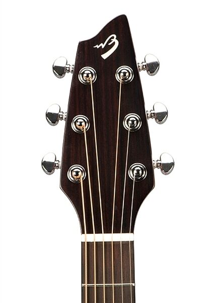 Breedlove Atlas Series Solo C350/CME Acoustic-Electric Guitar (with Case), Headstock
