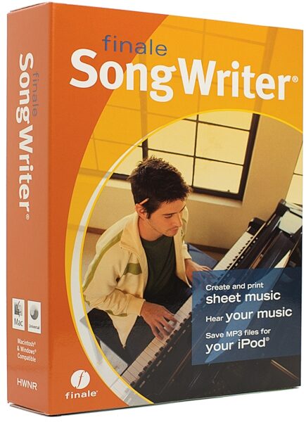 MakeMusic Finale Songwriter 2010 Notation Software (Mac and Windows), Main