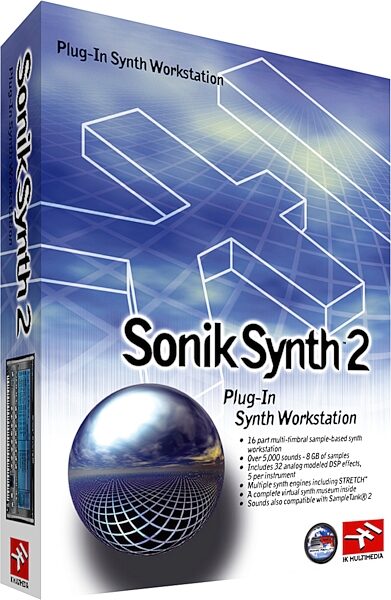 IK Multimedia Sonik Synth (Macintosh and Windows), Box View