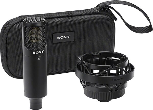 Sony C-80 Uni-Directional Condenser Microphone, New, Action Position Back