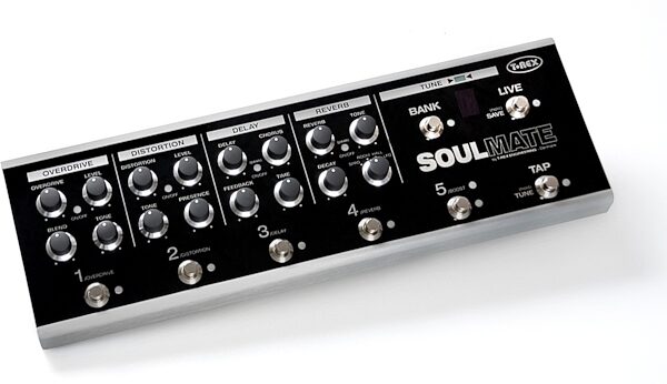 T-Rex SoulMate Guitar Multi-Effects Pedalboard, Angle