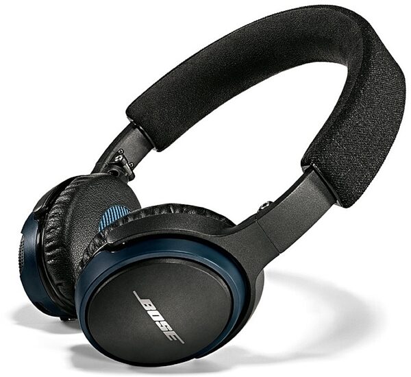 Bose SoundLink On-Ear Bluetooth Headphones, Black Angle