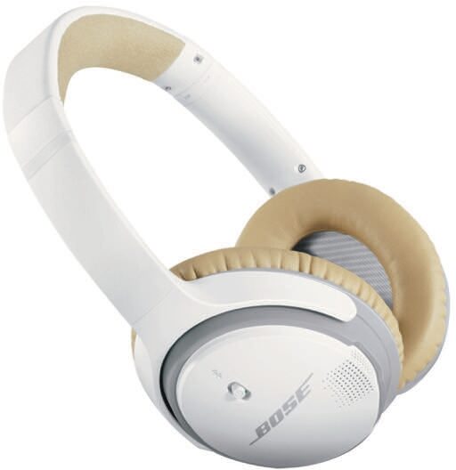Bose SoundLink II Around Ear Wireless Headphones, White Angle