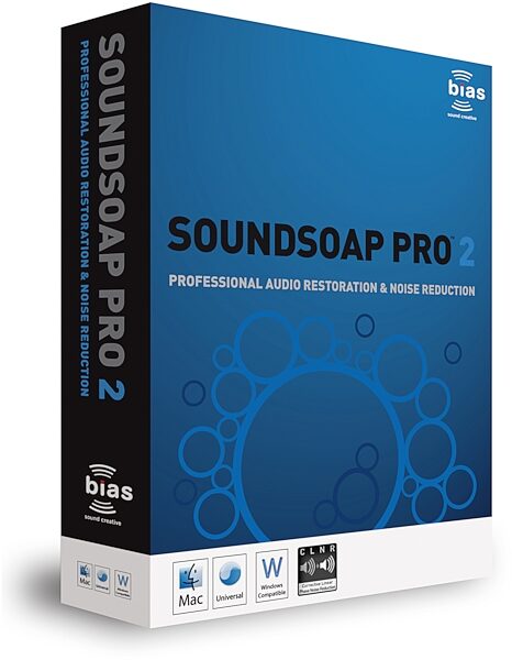 Bias SoundSoap Pro Restoration Plug-In (Macintosh and Windows), Main