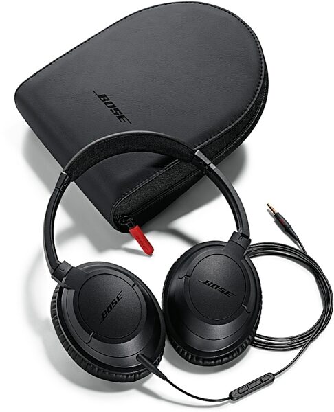 Bose SoundTrue Around Ear Headphones, Black - Package Angle