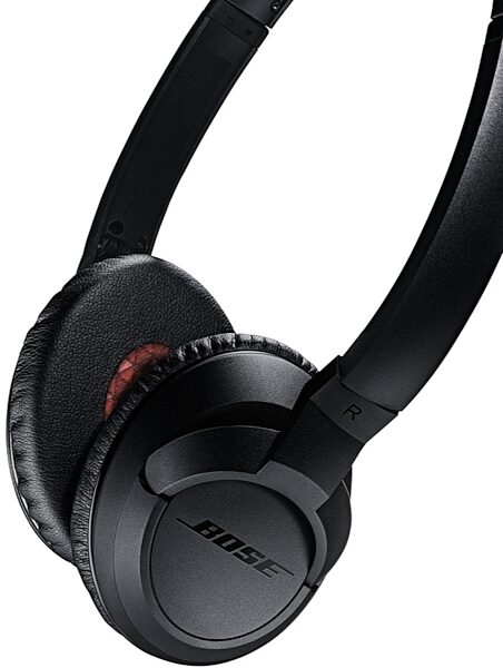 Bose SoundTrue On-Ear Headphones, Black - Closeup