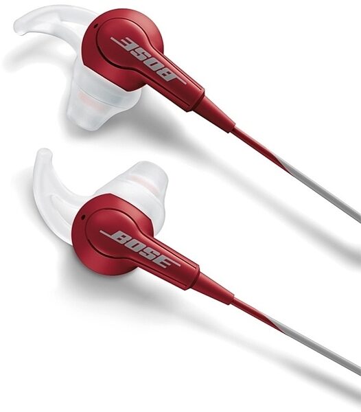 Bose SoundTrue In-Ear Headphones, Cranberry Earbuds