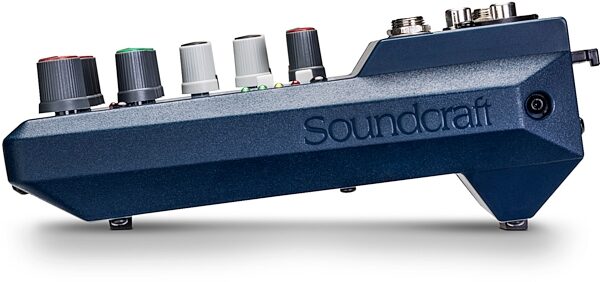 Soundcraft Notepad-5 Analog USB Mixer, New, Side