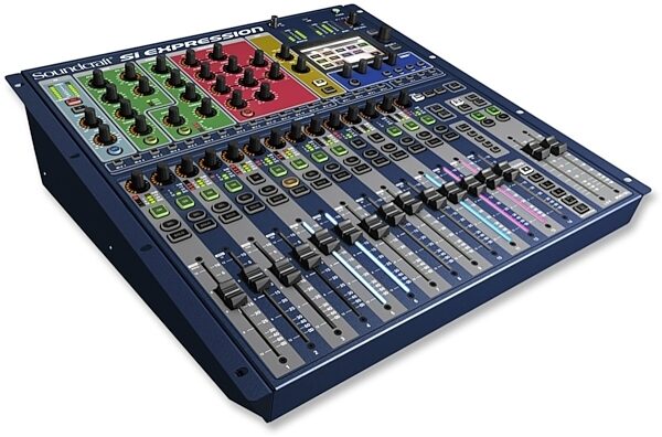Soundcraft Si Expression 1 Digital Mixer, 16-Channel, Left Angle