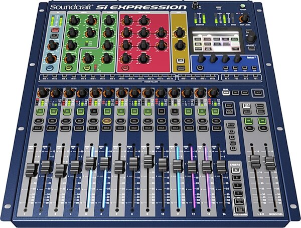 Soundcraft Si Expression 1 Digital Mixer, 16-Channel, Action Position Back