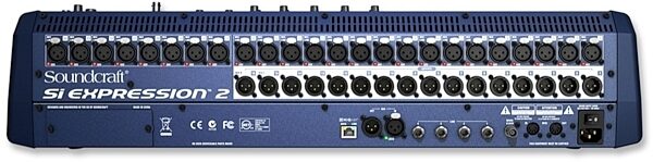 Soundcraft Si Expression 2 Digital Mixer, 24-Channel, New, Rear