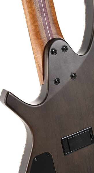 Cort Space 5 Headless Electric Bass, Stardust Black, Detail Back