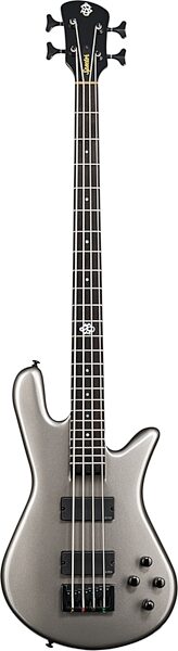 Spector NS Ethos HP 4-String Bass Guitar (with Bag), Gunmetal Gloss, Blemished, Action Position Back