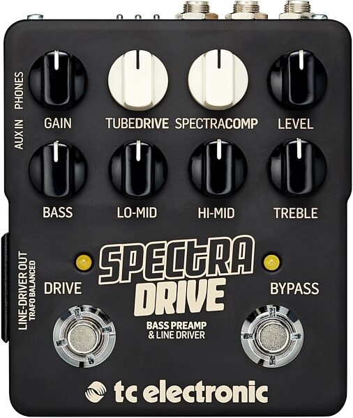TC Electronic Spectradrive Bass Preamp Line Driver Pedal, Main
