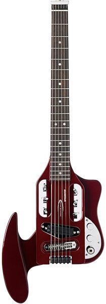 Traveler Guitar Speedster Electric Guitar (with Gig Bag), Red (Front)