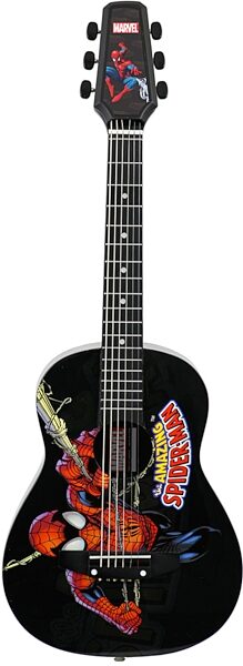 Peavey Marvel Spider-Man Half Size Acoustic Guitar, Main