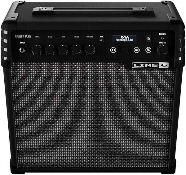 Line 6 Spider V 30 Guitar Combo Amplifier (30 Watts, 1x8"), Controls