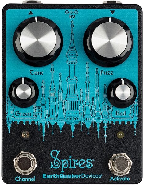 EarthQuaker Devices Spires Nu-Face Double Fuzz Pedal, Main