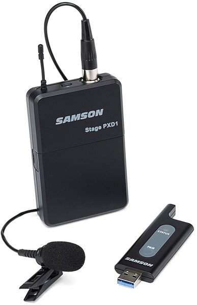 Samson Stage XPD1 USB Wireless Lavalier Microphone System, Main