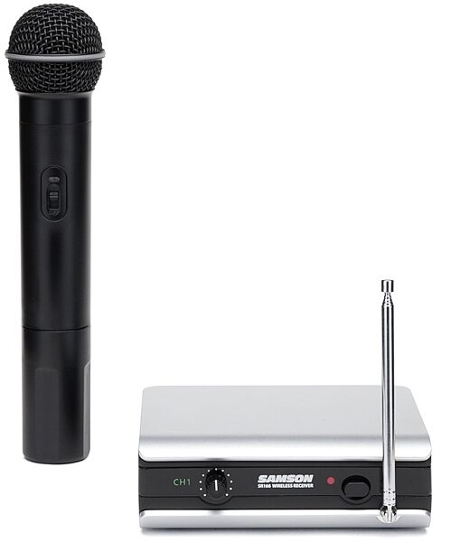 Samson Stage V166 VHF Wireless Handheld Microphone System, Main