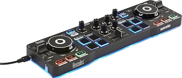 Hercules DJStarter Kit DJ Controller Bundle, New, Action Position Back