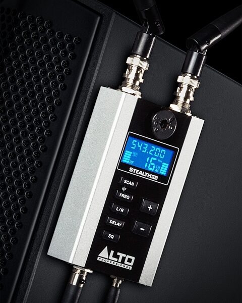 Alto Professional Stealth Wireless PRO System for Speakers, New, Angled Side