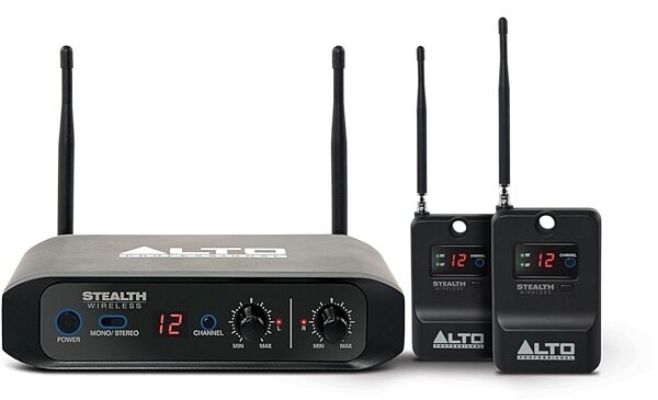 Alto Professional Stealth Wireless System for Speakers, Front