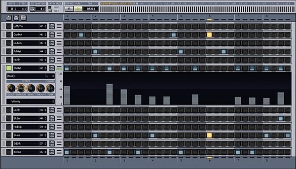 Cakewalk Sonar Artist Music Production Software, Screenshot-Sequencer