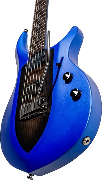Sterling by Music Man John Petrucci Majesty MAJ100 Electric Guitar, Sib Sapphire, Action Position Back
