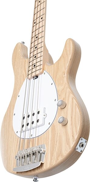 Sterling by Music Man SB14 Sterling Electric Bass, Natural, Action Position Back