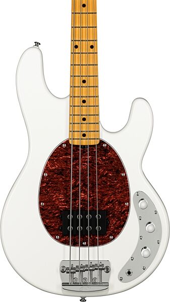 Sterling by Music Man StingRay Ray24 Electric Bass, Olympic White, Action Position Back