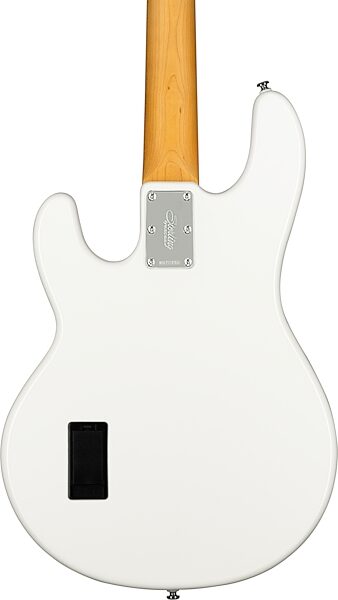 Sterling by Music Man StingRay Ray24 Electric Bass, Olympic White, Action Position Back