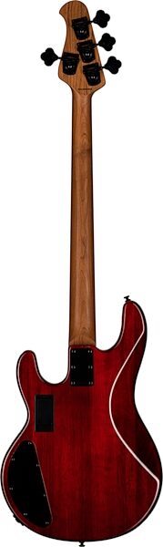 Sterling by Music Man Ray34 HHSM Electric Bass (with Gig Bag), Blood Orange Burst, Open Box (Good), Action Position Back