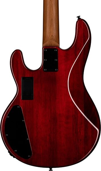 Sterling by Music Man Ray34 HHSM Electric Bass (with Gig Bag), Blood Orange Burst, Open Box (Good), Action Position Back